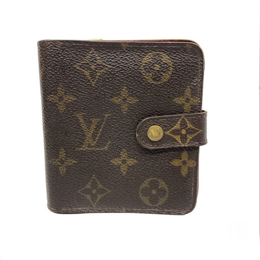 Louis Vuitton Monogram Snap Closure Wallet - RA COA Included